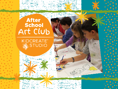 Art School Art Club Weekly Class (4-12 Years)